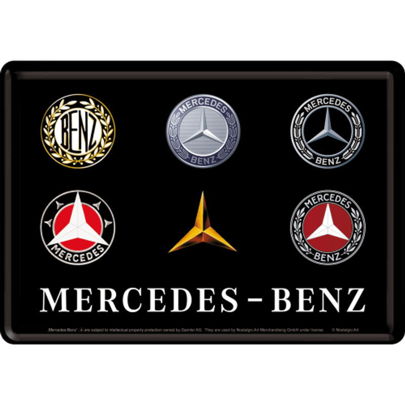 Mercedes-Benz Logo Evolution