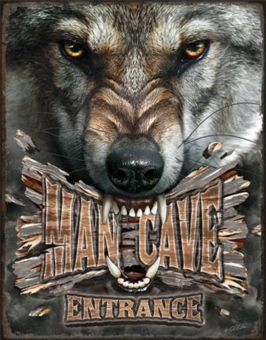 Hovedbilde Man Cave Wolf