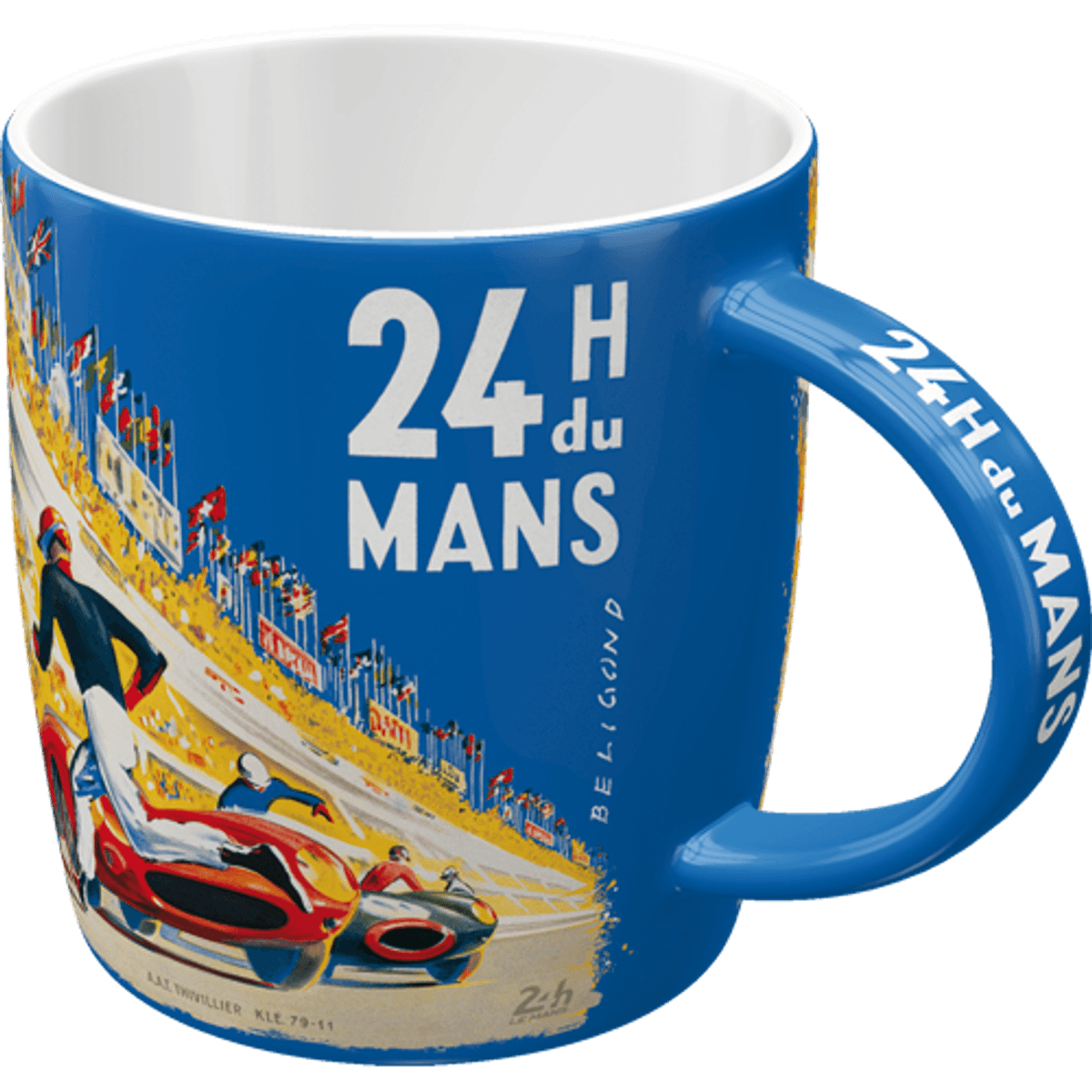 24h Le Mans - Racing Poster Blue